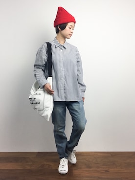 「common.（コモン）のアイテム」を使った、yukiさん（レディース・152cm）の春コーディネート