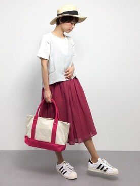 yukiさん（レディース・152cm）の春コーディネート