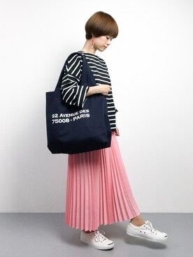 yukiさん（レディース・152cm）の春コーディネート