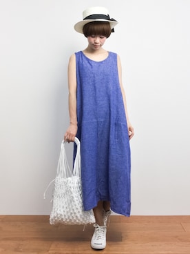 yukiさん（レディース・152cm）の夏コーディネート