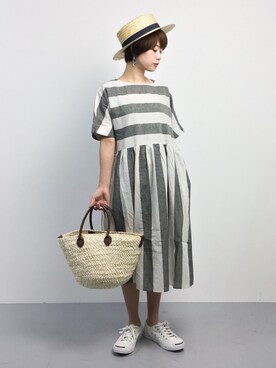 yukiさん（レディース・152cm）の夏コーディネート