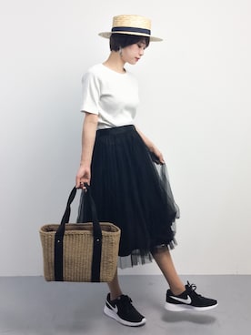 yukiさん（レディース・152cm）の夏コーディネート