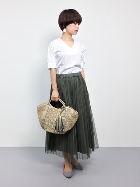 yukiさん（レディース・152cm）の夏コーディネート