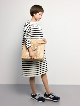 「chapter world（チャプターワールド）のアイテム（バッグ）」を使った、yukiさん（レディース・152cm）の夏コーディネート