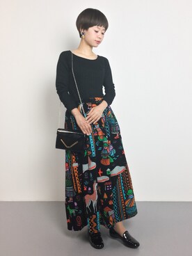 yukiさんの「チョリータ　ロングスカート」を使ったコーディネート