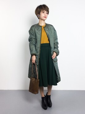 yukiさん（レディース・152cm）の秋コーディネート