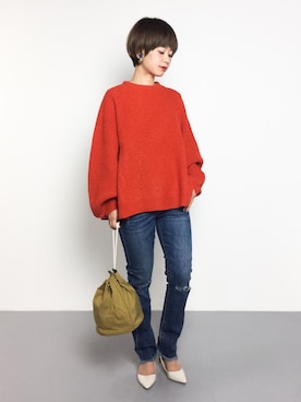 「TOOLS（ツゥールズ）のアイテム」を使った、yukiさん（レディース・152cm）の秋コーディネート