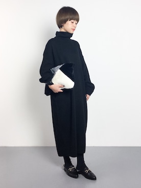 「Settimissimo（セッティミッシモ）のアイテム（バッグ）」を使った、yukiさん（レディース・152cm）の秋コーディネート