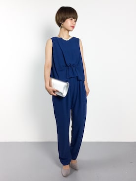 「ships little black（シップスリトルブラック）のアイテム」を使った、yukiさん（レディース・152cm）の秋コーディネート