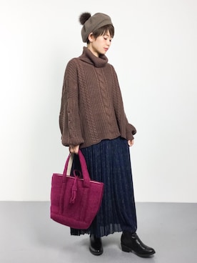 yukiさん（レディース・152cm）の秋コーディネート