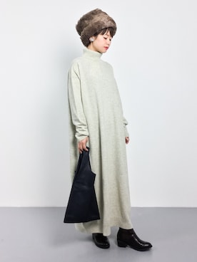 yukiさん（レディース・152cm）の冬コーディネート