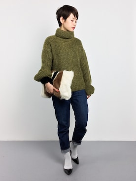 yukiさん（レディース・152cm）の冬コーディネート