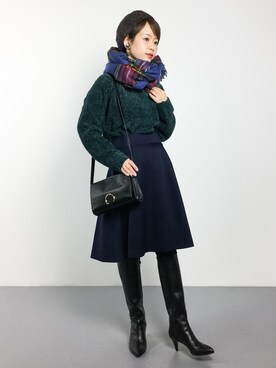 yukiさん（レディース・152cm）の冬コーディネート