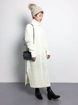 yukiさん(レディース・152cm)の冬コーディネート