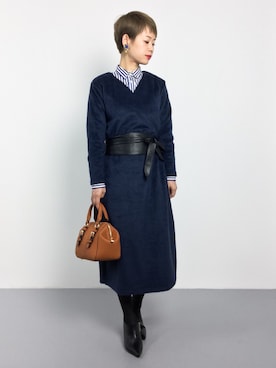 yukiさん（レディース・152cm）の冬コーディネート