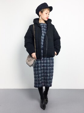 yukiさん(レディース・152cm)の冬コーディネート
