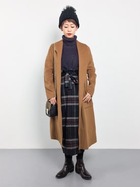 yukiさん（レディース・152cm）の冬コーディネート