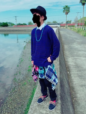 「近くの公園。」｜hayateeeeさん（メンズ・165cm）の秋コーディネート