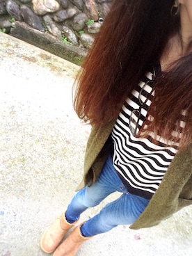 「satisfaction accessory（サティスファクションアクセサリー）のアイテム」を使った、yUCHIさん（レディース・160cm）の冬コーディネート