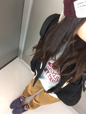 yUCHIさん(レディース・160cm)の冬コーディネート