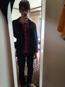 ポテチさん（メンズ・165cm）の秋コーディネート