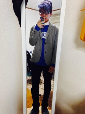 ポテチさん（メンズ・165cm）の秋コーディネート