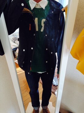 ポテチさん（メンズ・165cm）の秋コーディネート