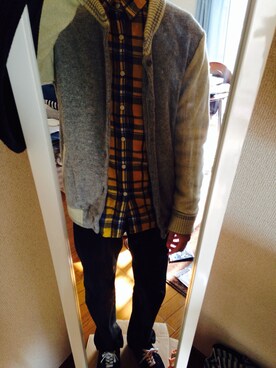 ポテチさん（メンズ・165cm）の秋コーディネート