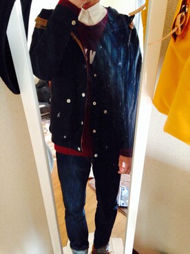 ポテチさん（メンズ・165cm）の冬コーディネート