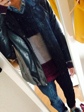 ポテチさん（メンズ・165cm）の冬コーディネート