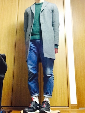 ポテチさん（メンズ・165cm）の冬コーディネート