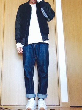 ポテチさん（メンズ・165cm）の春コーディネート