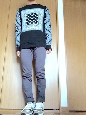 ポテチさん（メンズ・165cm）の春コーディネート