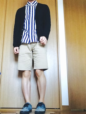 ポテチさん(メンズ・165cm)の春コーディネート