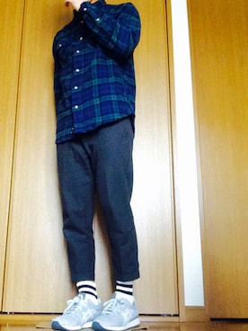 ポテチさん（メンズ・165cm）の春コーディネート