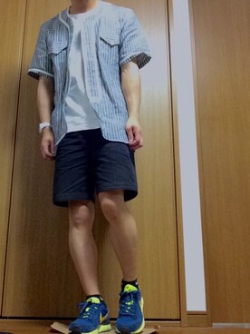 ポテチさん（メンズ・165cm）の春コーディネート