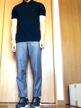 ポテチさんの（FRED PERRY | フレッドペリー）を使ったコーディネート