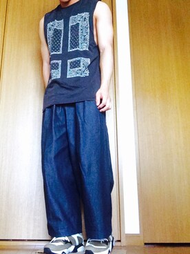 ポテチさん(メンズ・165cm)の夏コーディネート