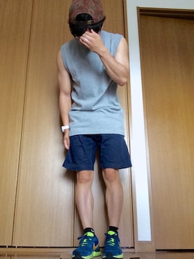 ポテチさん（メンズ・165cm）の夏コーディネート