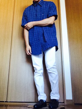 ポテチさん（メンズ・165cm）の夏コーディネート