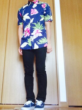 ポテチさん（メンズ・165cm）の夏コーディネート