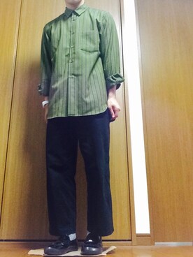 ポテチさん(メンズ・165cm)の秋コーディネート