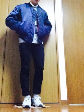 ポテチさん（メンズ・165cm）の冬コーディネート