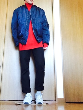 ポテチさん（メンズ・165cm）の冬コーディネート