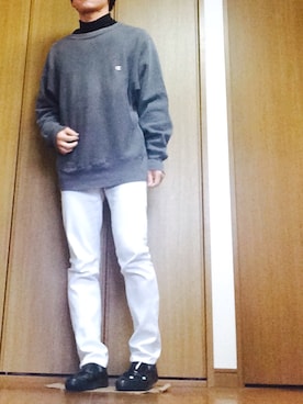 ポテチさん（メンズ・165cm）の冬コーディネート