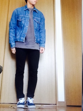 ポテチさん(メンズ・165cm)の冬コーディネート