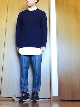 ポテチさん（メンズ・165cm）の春コーディネート