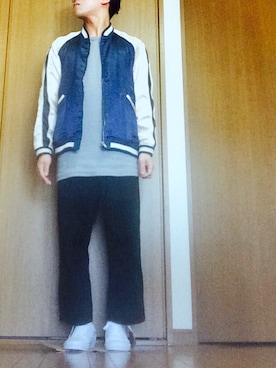 ポテチさん（メンズ・165cm）の春コーディネート