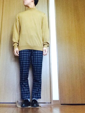 ポテチさん（メンズ・165cm）の春コーディネート