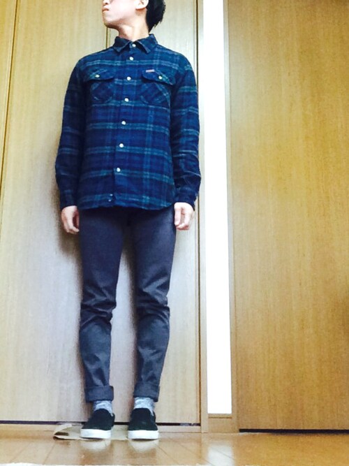 ポテチ Carharttのシャツ ブラウスを使ったコーディネート Wear